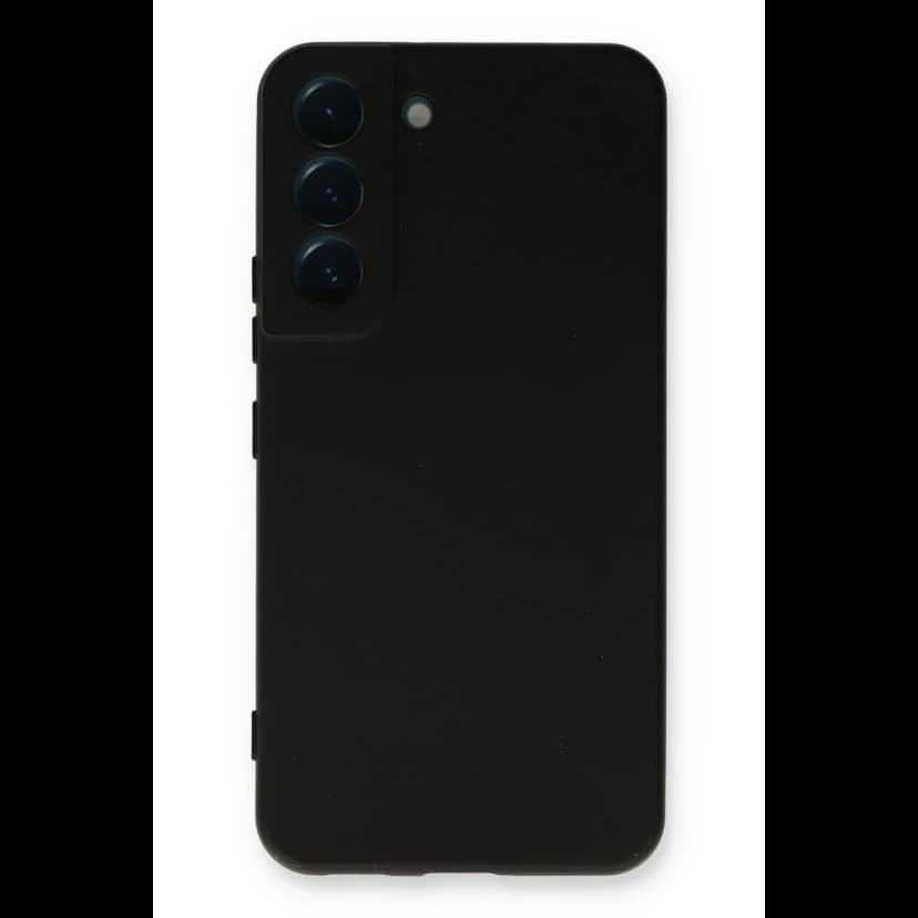 Newface Samsung Galaxy S23 Kılıf Nano içi Kadife Silikon - Siyah
