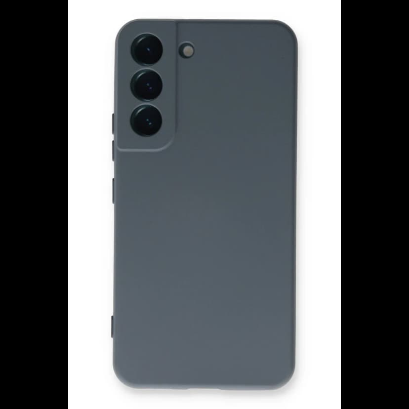 Newface Samsung Galaxy S23 Plus Kılıf Nano içi Kadife Silikon - Gri