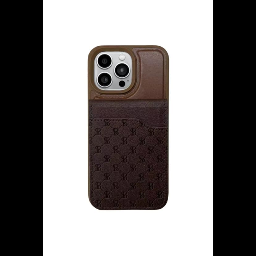 Santa Barbara Polo Racquet Club Apple iPhone 13 Pro Max Timothy Cüzdanlı Standlı Kapak - Kahverengi