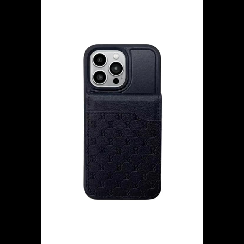 Santa Barbara Polo Racquet Club Apple iPhone 13 Pro Timothy Cüzdanlı Standlı Kapak - Siyah