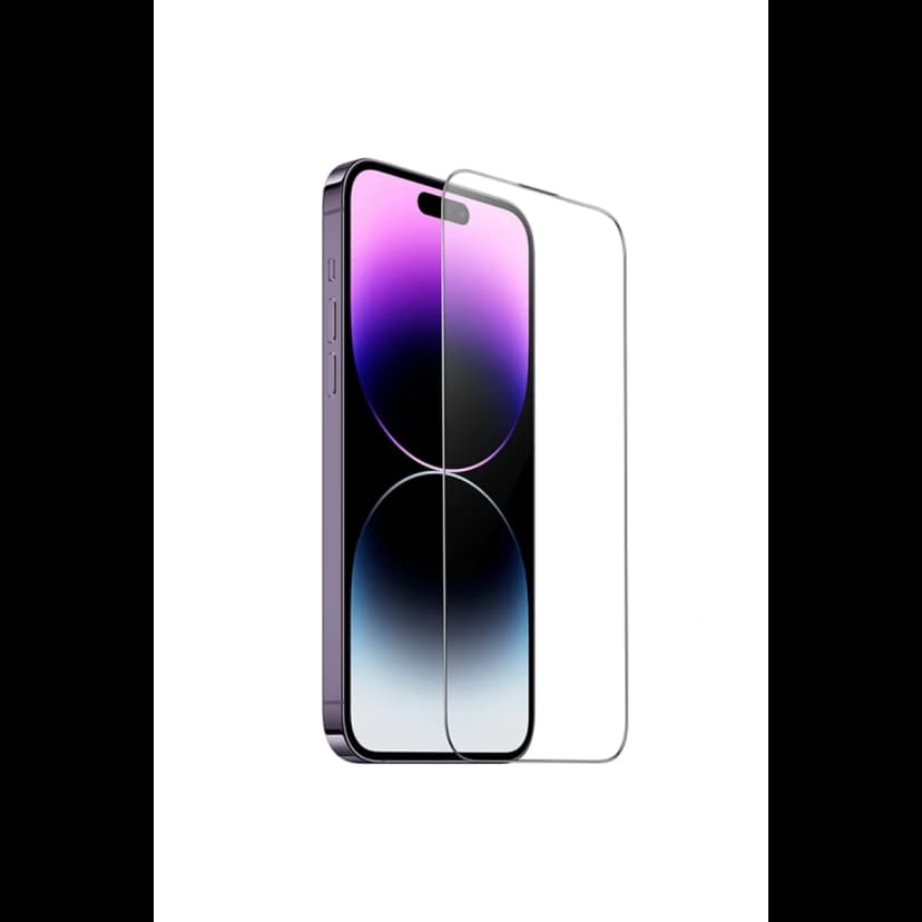Hoco. Apple iPhone 14 Pro Max 9D Dustproof Cam Ekran Koruyucu - Siyah