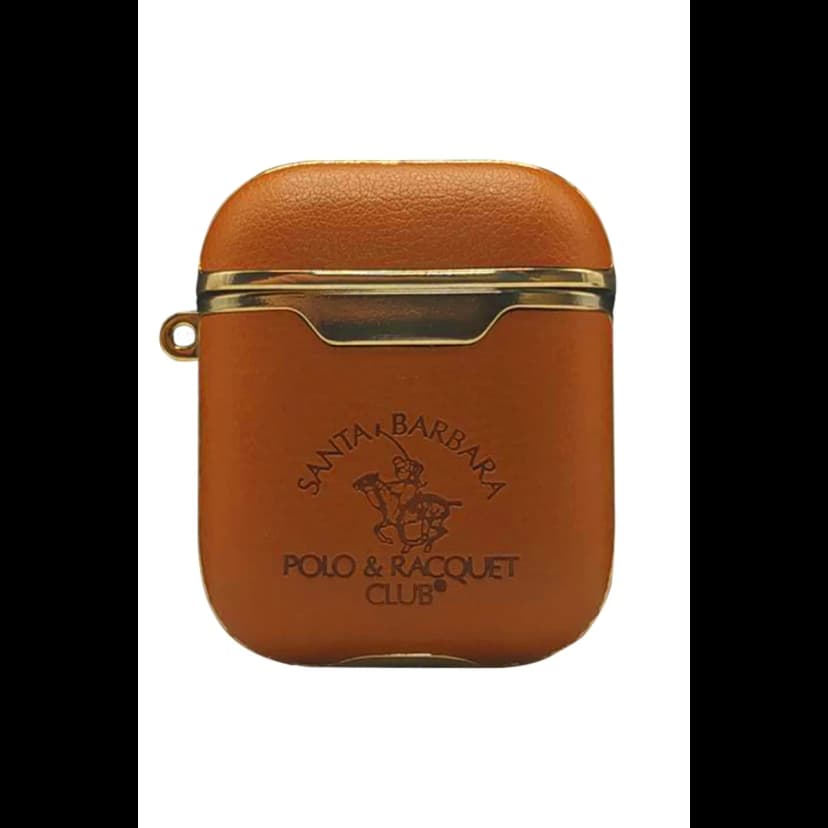 Santa Barbara Polo Racquet Club Apple Airpods (1.nesil) Amaury Kılıf - Kahverengi