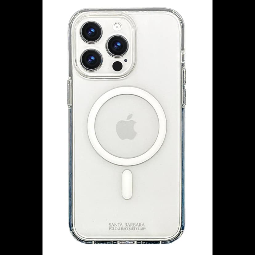 Santa Barbara Polo Racquet Club Apple iPhone 15 Pro Gleen Magsafe Şeffaf Kapak - Şeffaf