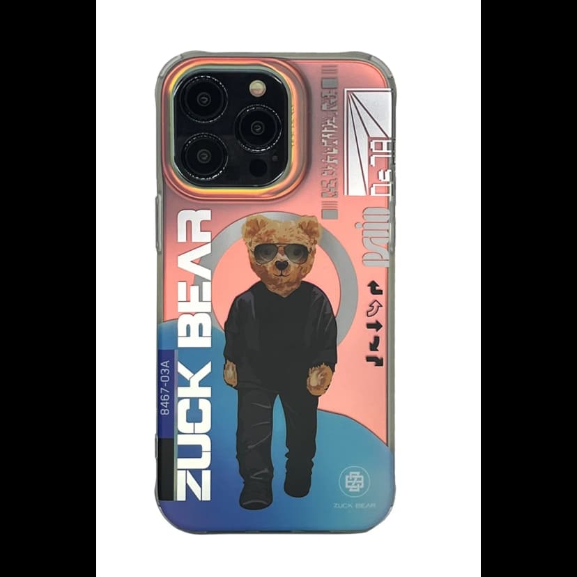ZuckBear Apple iPhone 15 Pro Berlin Boss Magsafe Kapak - Zwei Charm