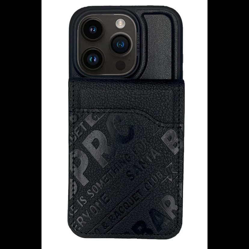 Santa Barbara Polo Racquet Club Apple iPhone 15 Pro Max Timothy Cüzdanlı Standlı Kapak - Siyah
