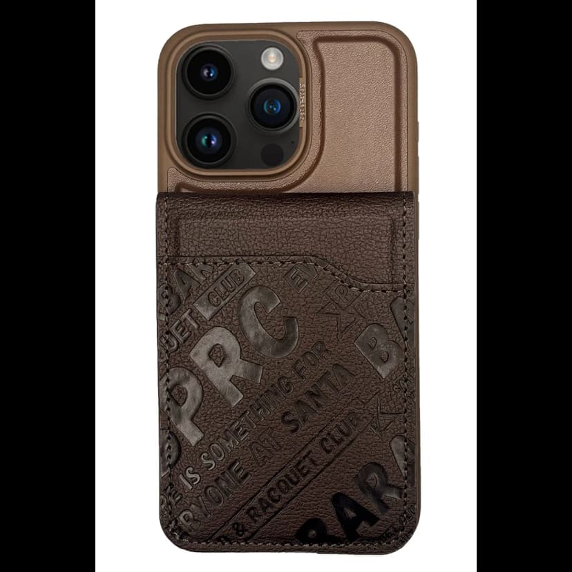 Santa Barbara Polo Racquet Club Apple iPhone 15 Pro Max Timothy Cüzdanlı Standlı Kapak - Kahverengi