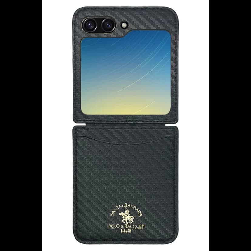 Santa Barbara Polo Racquet Club Samsung Galaxy Z Flip 5 Kent Kapak - Siyah