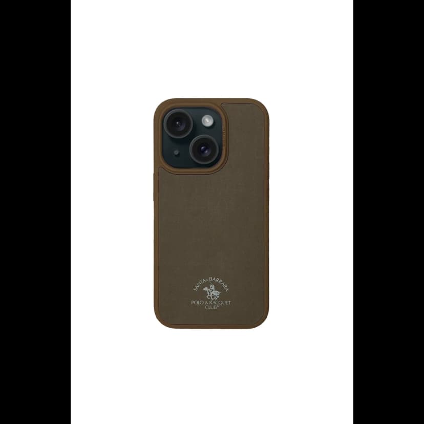 Santa Barbara Polo Racquet Club Apple iPhone 15 Norton Kapak - Kahverengi