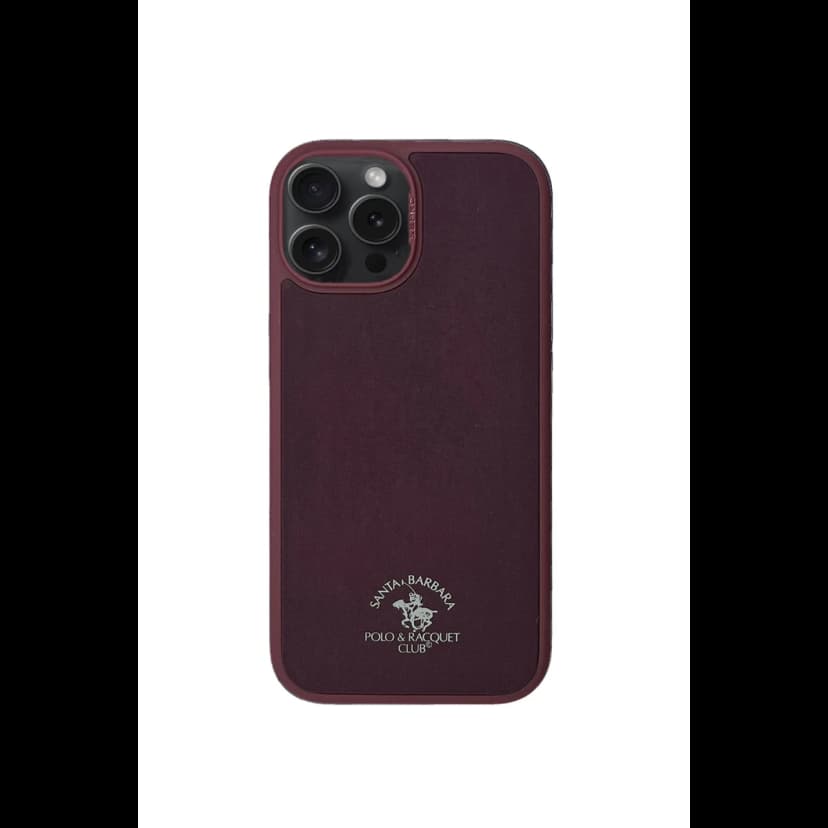 Santa Barbara Polo Racquet Club Apple iPhone 15 Pro Norton Kapak - Kırmızı