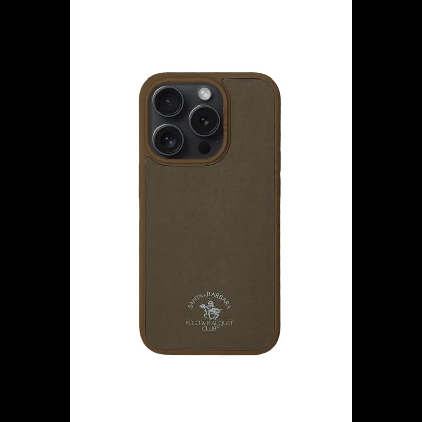 Santa Barbara Polo Racquet Club Apple iPhone 15 Pro Norton Kapak - Kahverengi