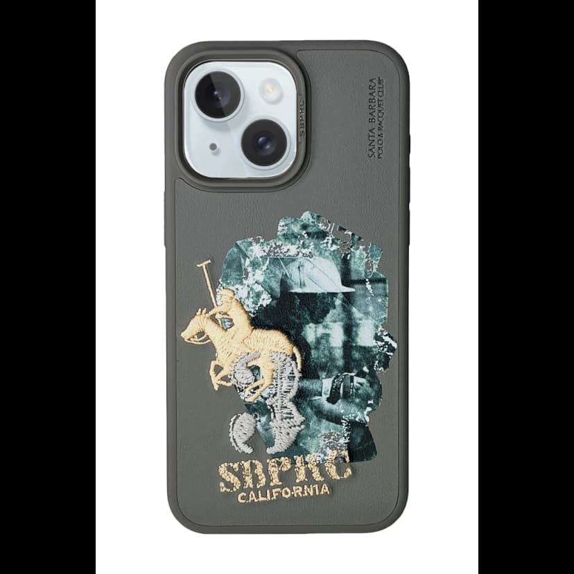Santa Barbara Polo Racquet Club Apple iPhone 15 Marcus Kapak - Titan Gri