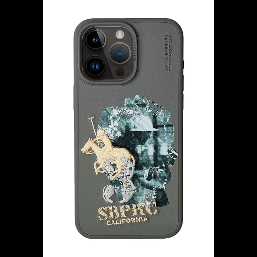 Santa Barbara Polo Racquet Club Apple iPhone 15 Pro Max Marcus Kapak - Titan Gri