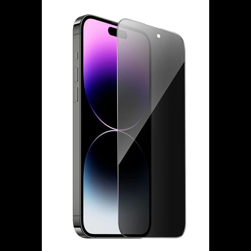 Hoco. Apple iPhone 15 Pro Max 9D Dustproof Hayalet Cam Ekran Koruyucu - Siyah