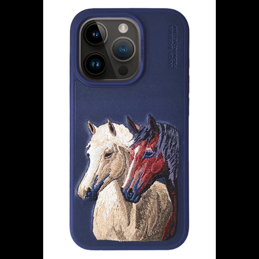 Santa Barbara Polo Racquet Club Apple iPhone 15 Pro Isidore Kapak - Lacivert