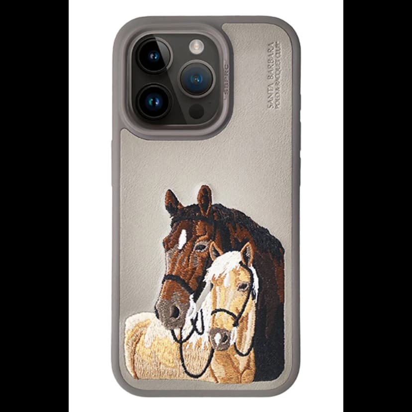 Santa Barbara Polo Racquet Club Apple iPhone 15 Pro Max Isidore Kapak - Titan Gri