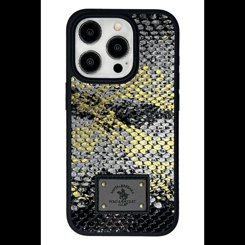 Santa Barbara Polo Racquet Club Apple iPhone 15 Pro Sagar Magsafe Kapak - Siyah