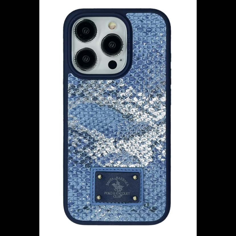 Santa Barbara Polo Racquet Club Apple iPhone 15 Pro Sagar Magsafe Kapak - Lacivert
