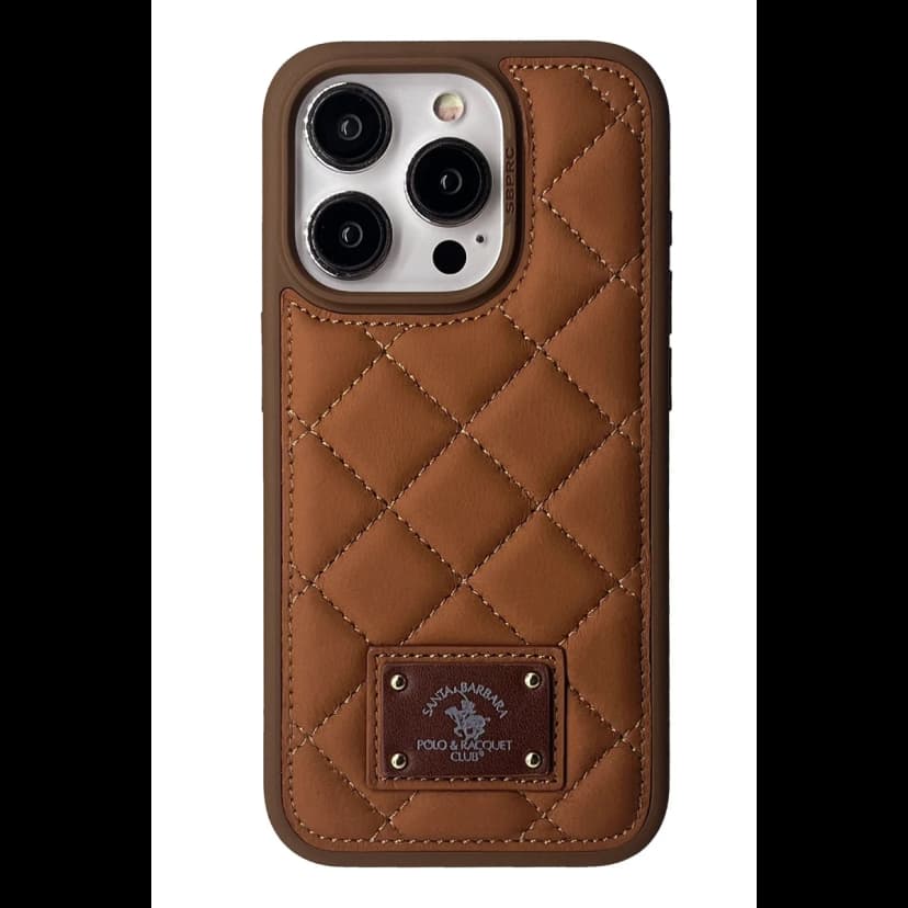 Santa Barbara Polo Racquet Club Apple iPhone 15 Pro Ogden Kapak - Kahverengi