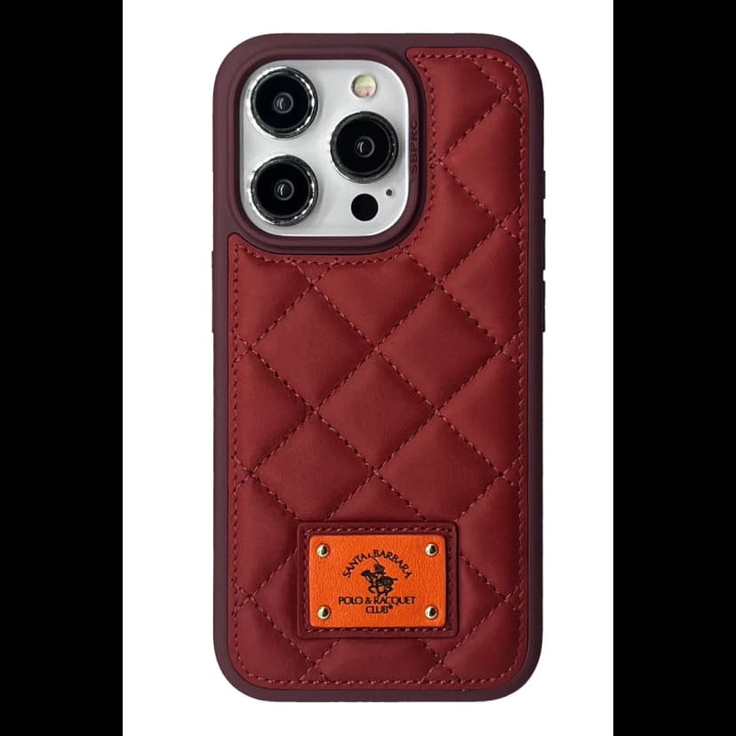 Santa Barbara Polo Racquet Club Apple iPhone 15 Pro Ogden Kapak - Kırmızı
