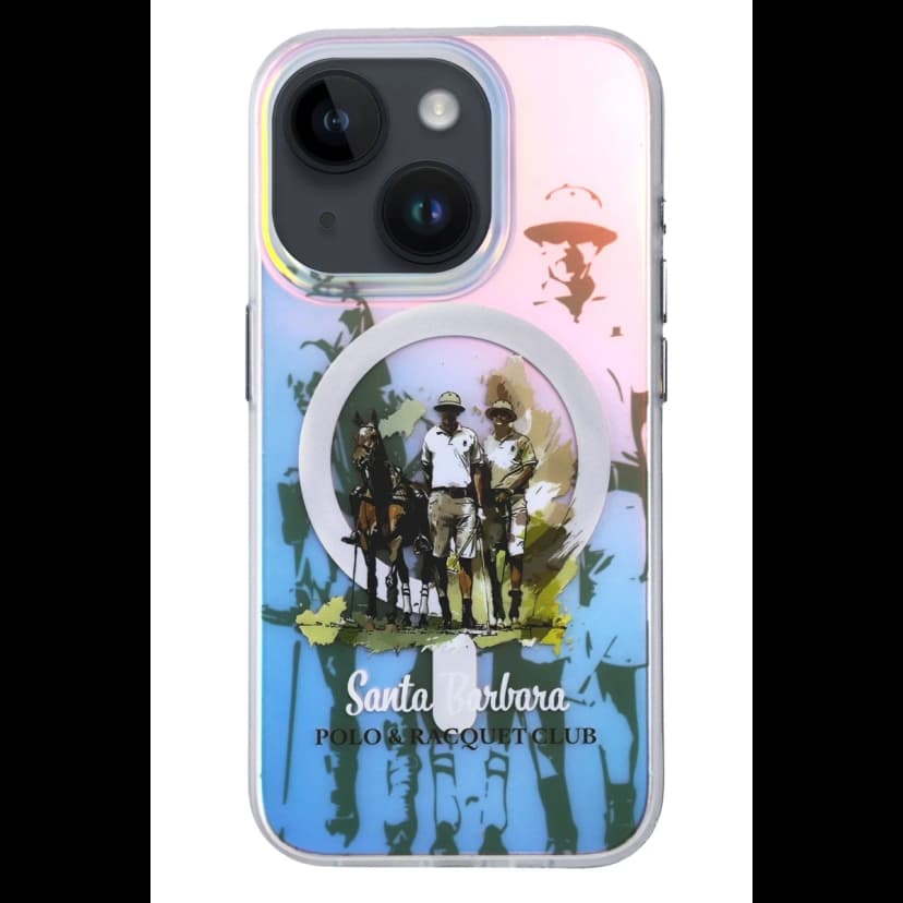 Santa Barbara Polo Racquet Club Apple iPhone 15 Carter Magsafe Kapak - Standing
