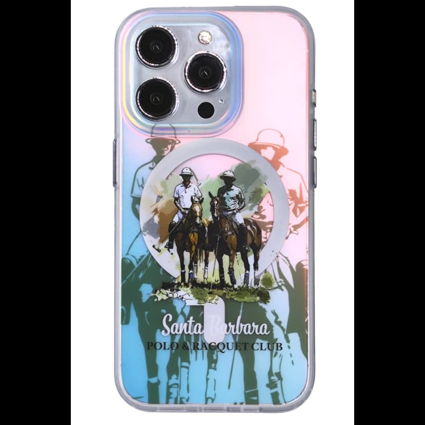 Santa Barbara Polo Racquet Club Apple iPhone 15 Pro Max Carter Magsafe Kapak - Spectator