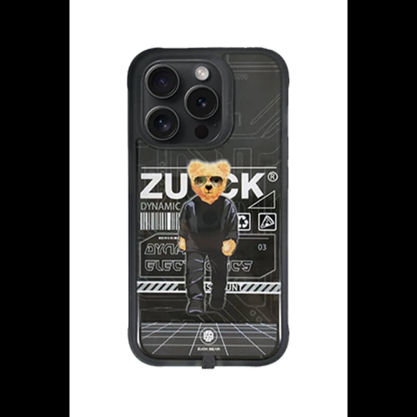 ZuckBear Apple iPhone 15 Pro Max Colby Light Kapak - Charm