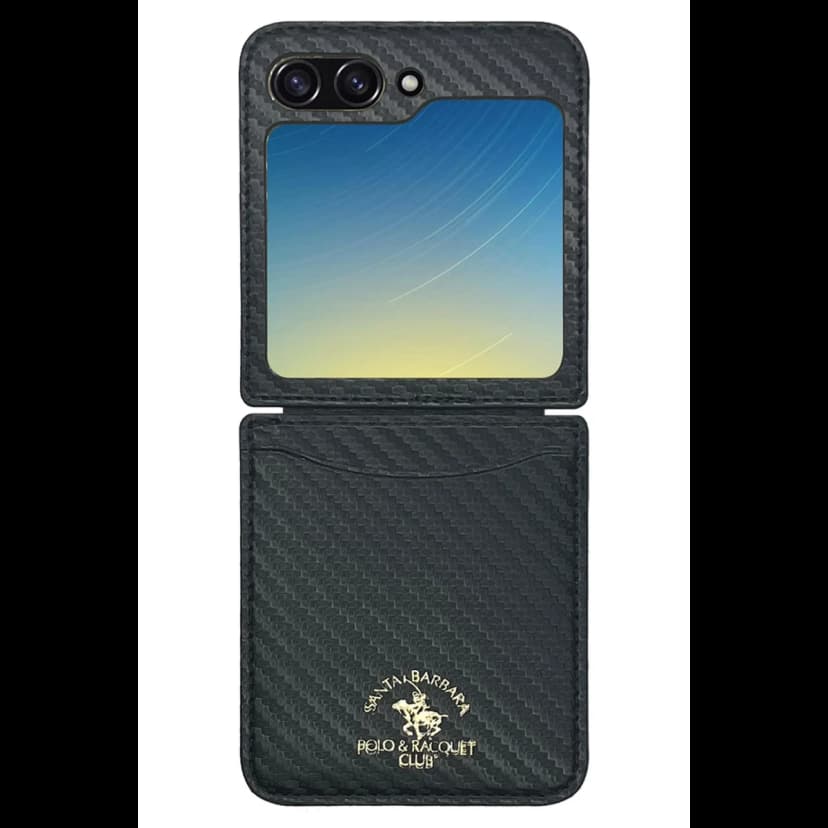 Santa Barbara Polo Racquet Club Samsung Galaxy Z Flip 6 Kent Kapak - Siyah