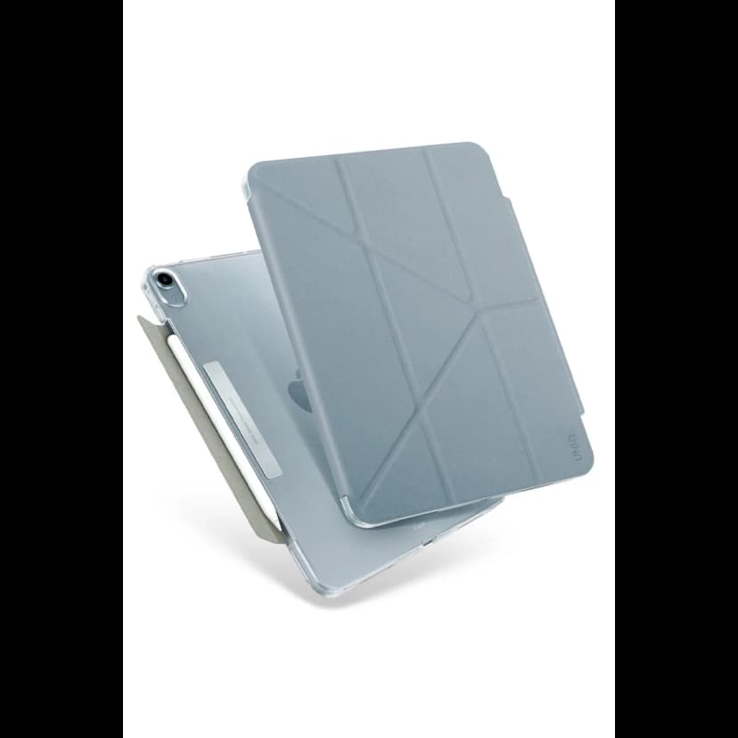 Uniq Apple iPad 2025 10.9 10.Nesil (A16) Camden Katlanabilir Tablet Kapak - Açık Mavi