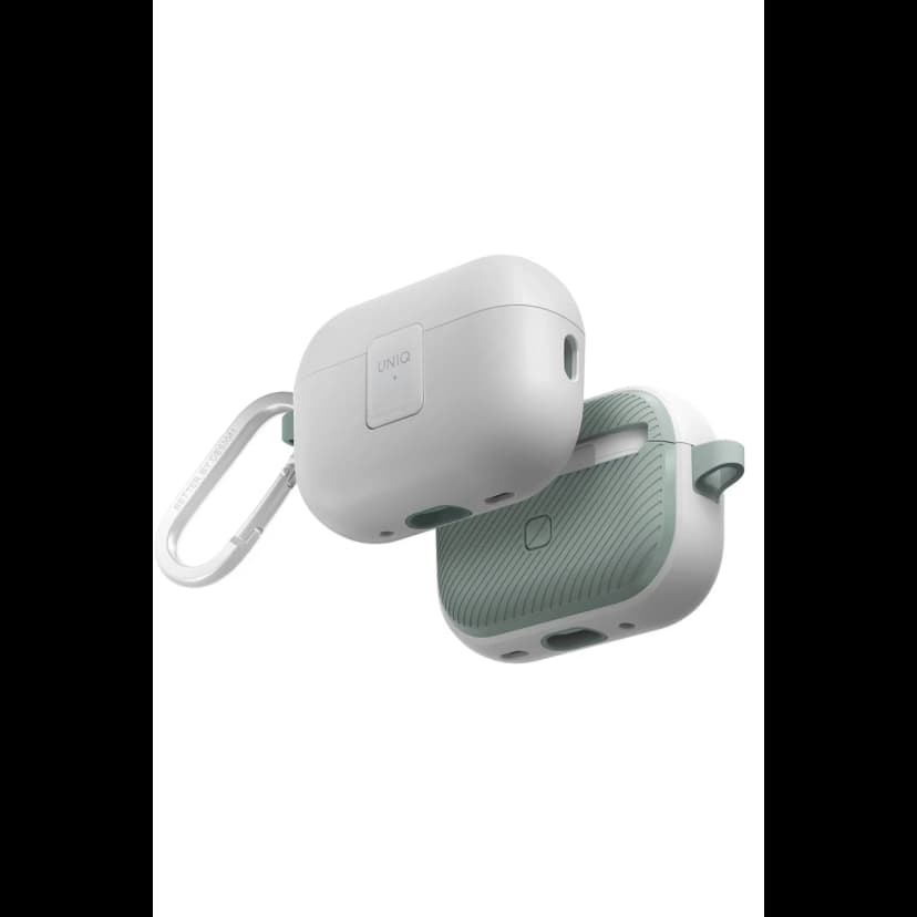 Uniq Apple Airpods Pro 2 (2.nesil) Clyde Kilitli Kılıf - Beyaz