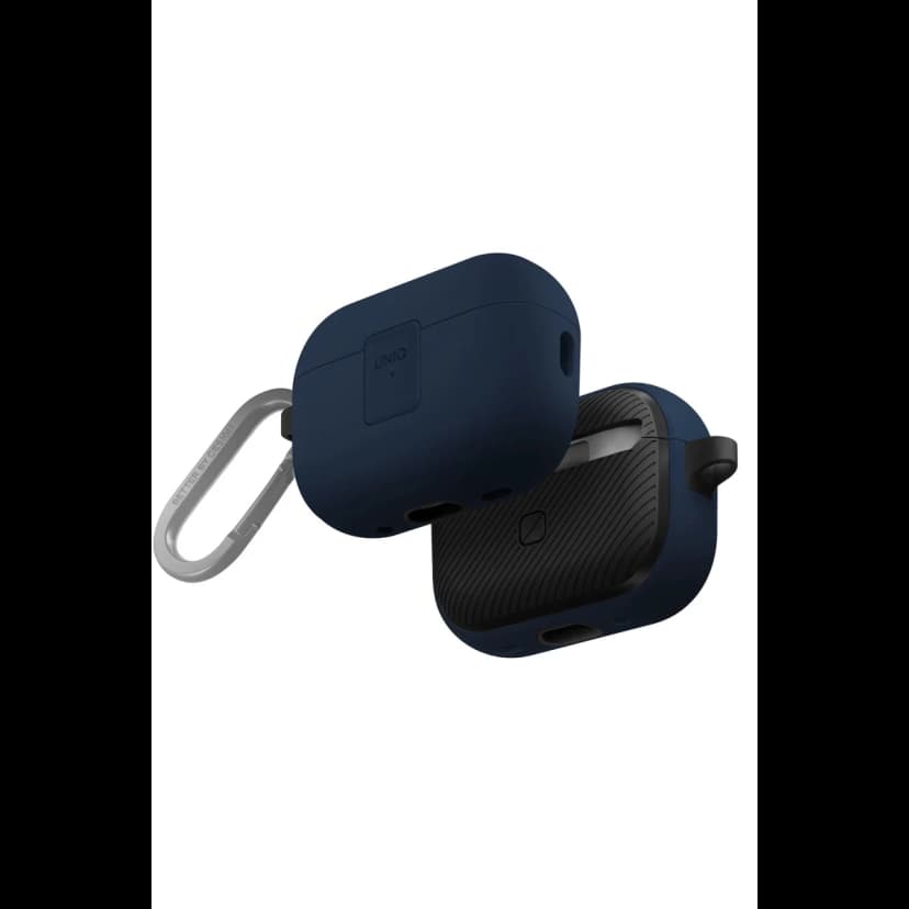 Uniq Apple Airpods Pro 2 (2.nesil) Clyde Kilitli Kılıf - Mavi