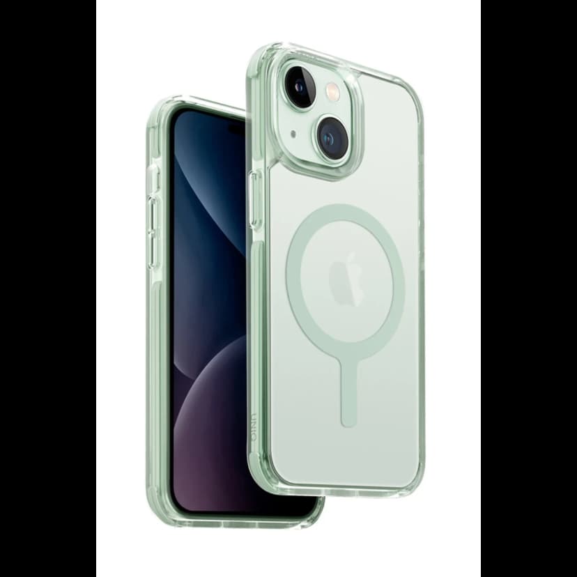 Uniq Apple iPhone 15 Combat Magsafe Kapak - Yeşil