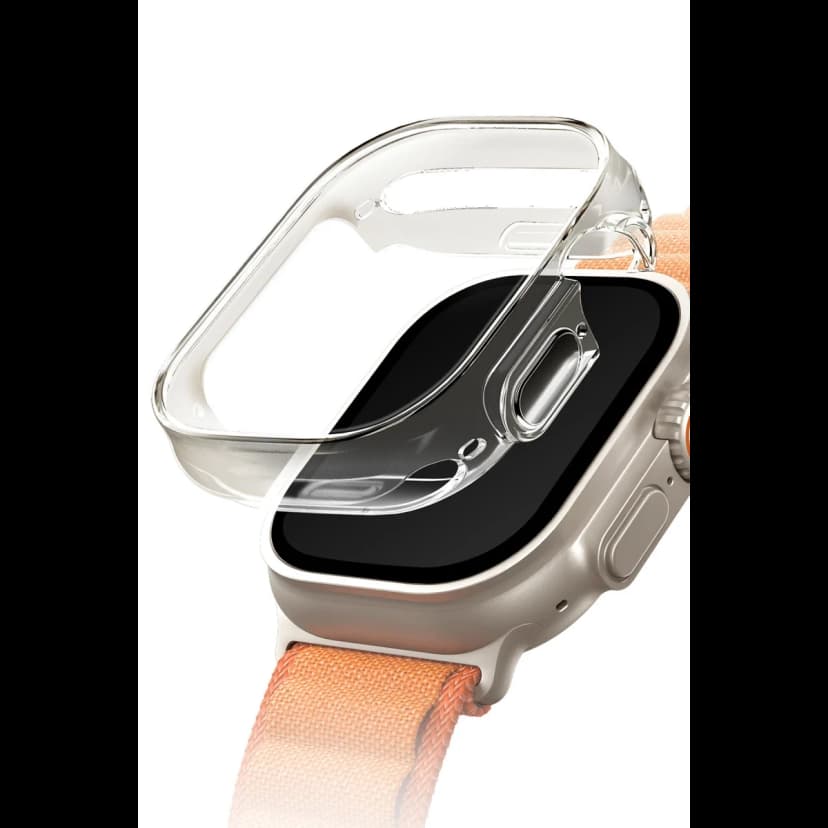 Uniq Apple Watch Ultra 49mm Garde Kasa Cam Ekran Koruyucu - Şeffaf