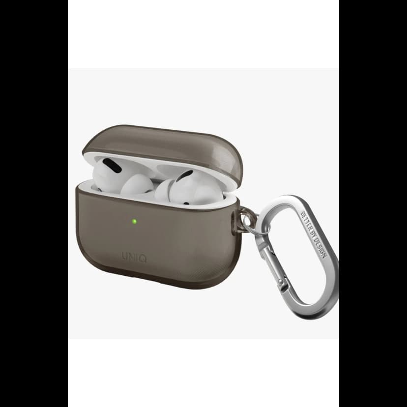 Uniq Apple Airpods Pro 2 (2.nesil) Glase Silikon Kılıf - Siyah