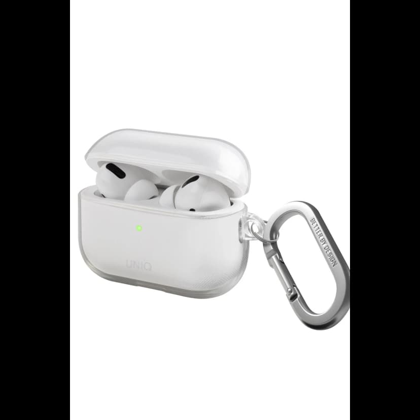 Uniq Apple Airpods Pro 2 (2.nesil) Glase Silikon Kılıf - Şeffaf