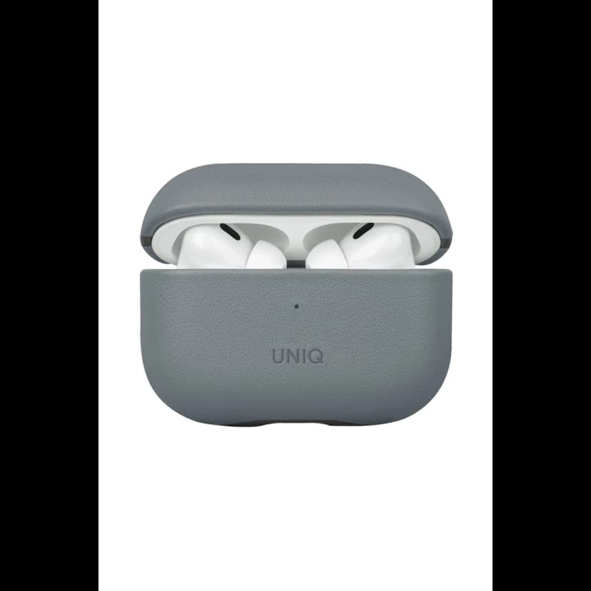 Uniq Apple Airpods Pro 2 (2.nesil) Lyden DS Deri Kılıf - Mavi