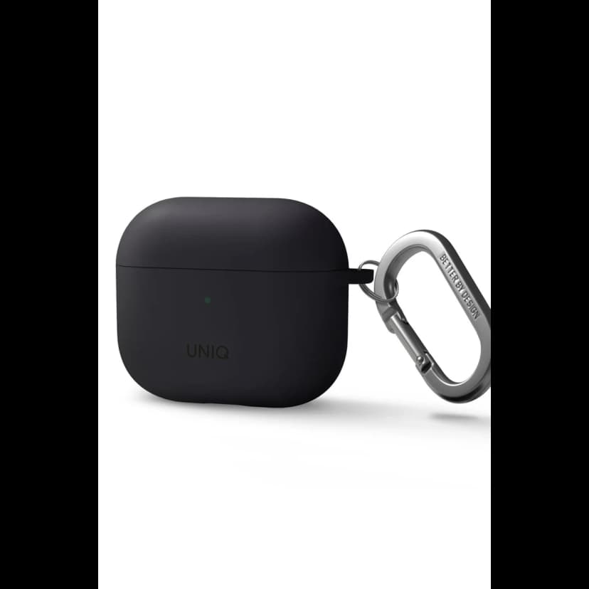 Uniq Apple Airpods 3 (3.nesil) Nexo Silikon Kılıf - Koyu Gri