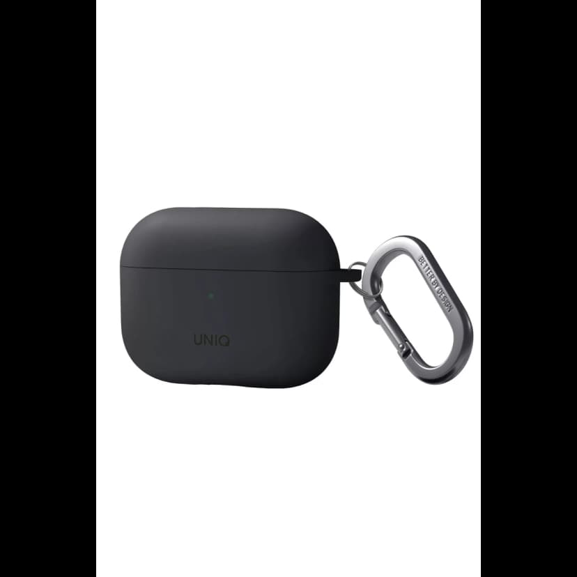 Uniq Apple Airpods Pro 2 (2.nesil) Nexo Silikon Kılıf - Siyah