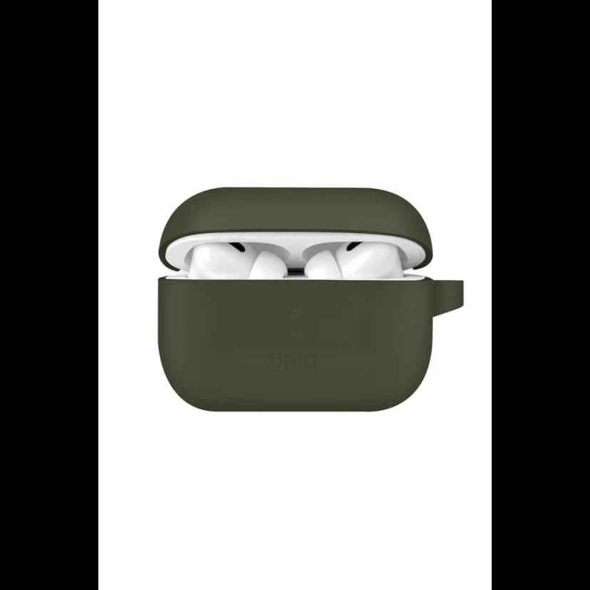Uniq Apple Airpods Pro 2 (2.nesil) Vencer Silikon Kılıf - Koyu Yeşil