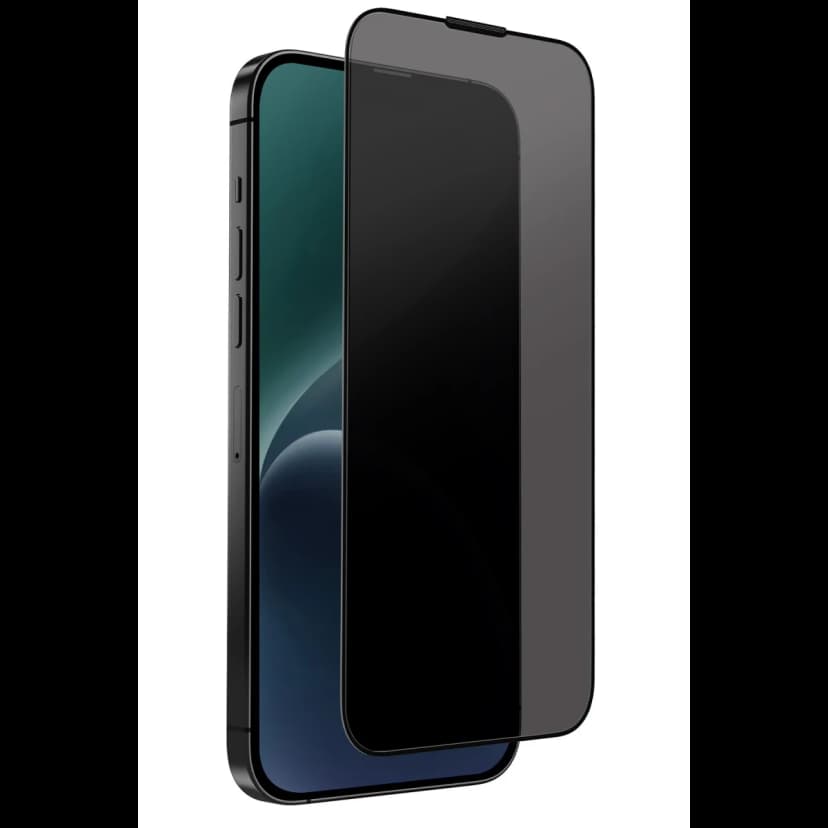Uniq Apple iPhone 15 Optix Hayalet Cam Ekran Koruyucu - Siyah