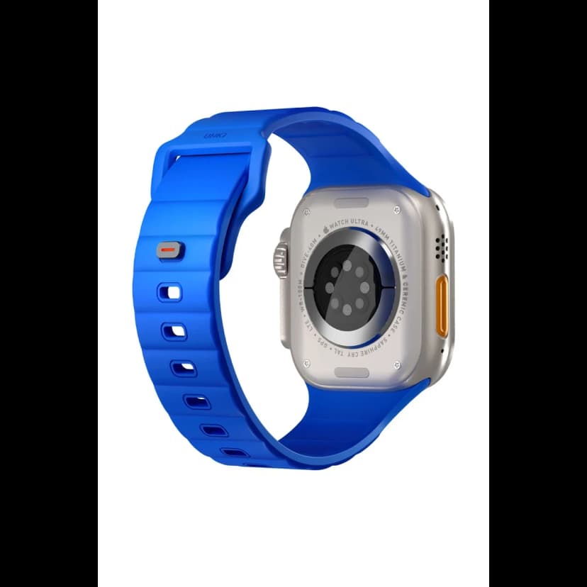Uniq Apple Watch Ultra 49mm Stride FKM Silikon Kordon - Mavi