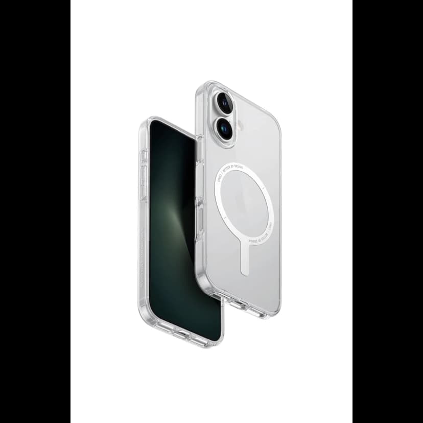 Uniq Apple iPhone 16 Clario Magsafe Kapak - Şeffaf