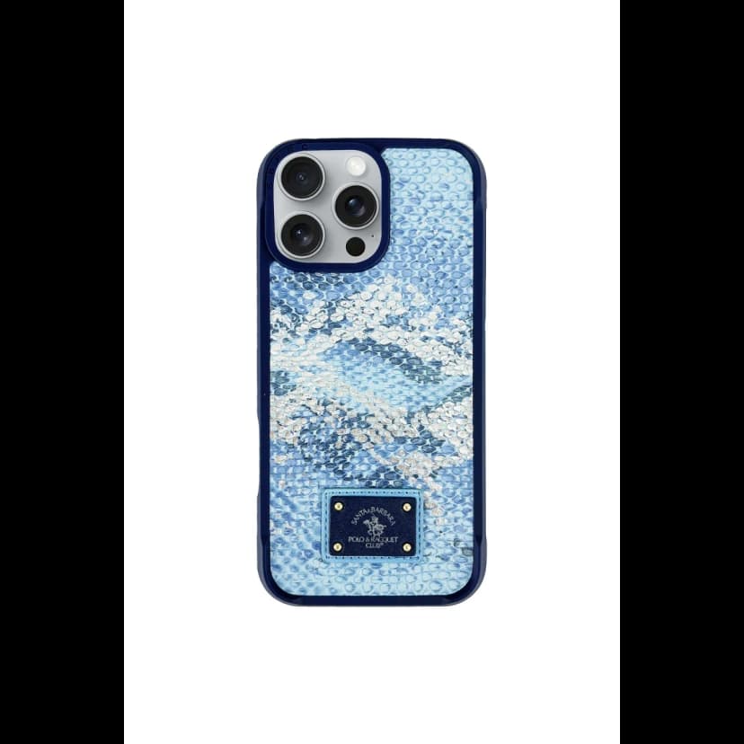 Santa Barbara Polo Racquet Club Apple iPhone 16 Pro Max Sagar Magsafe Kapak - Lacivert