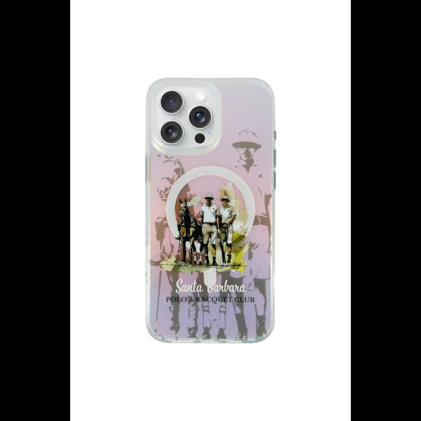 Santa Barbara Polo Racquet Club Apple iPhone 16 Pro Max Carter Magsafe Kapak - Standing