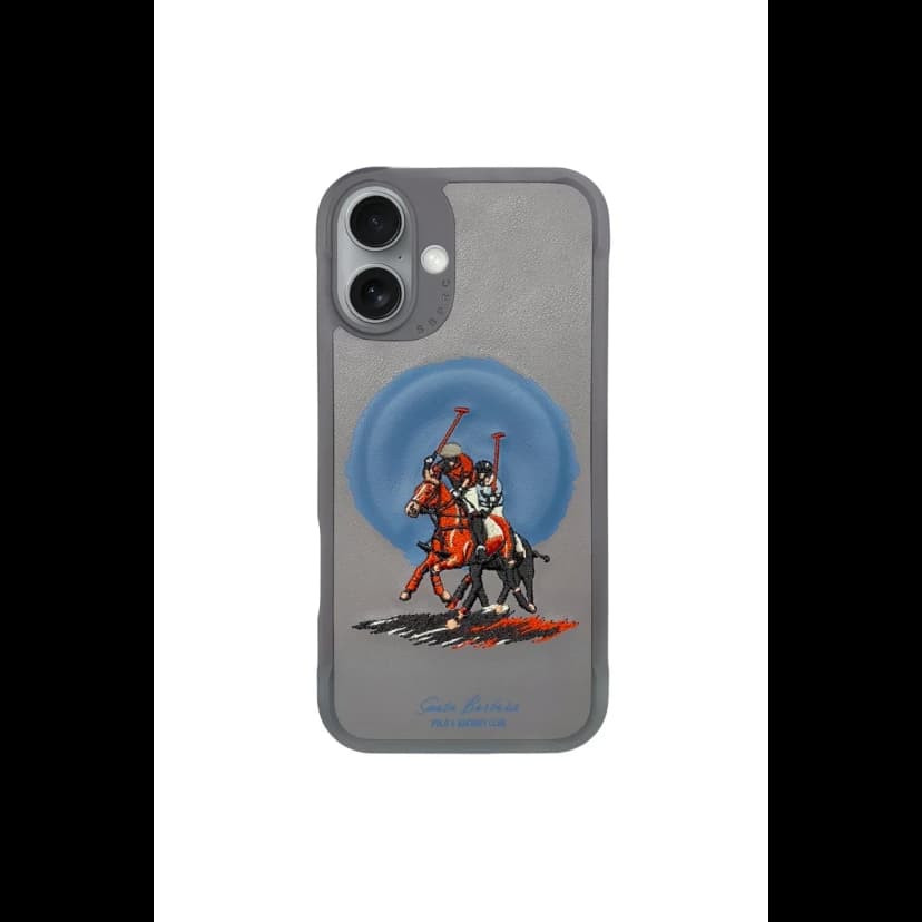 Santa Barbara Polo Racquet Club Apple iPhone 16 Aubrey Magsafe Kapak - Titan Gri
