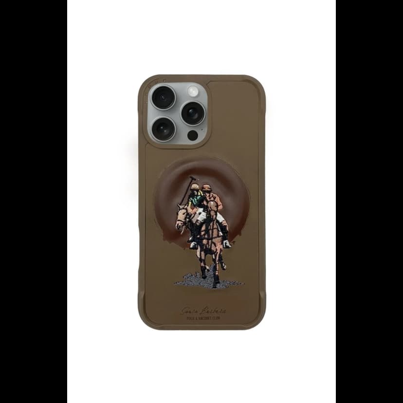 Santa Barbara Polo Racquet Club Apple iPhone 16 Pro Aubrey Magsafe Kapak - Gold