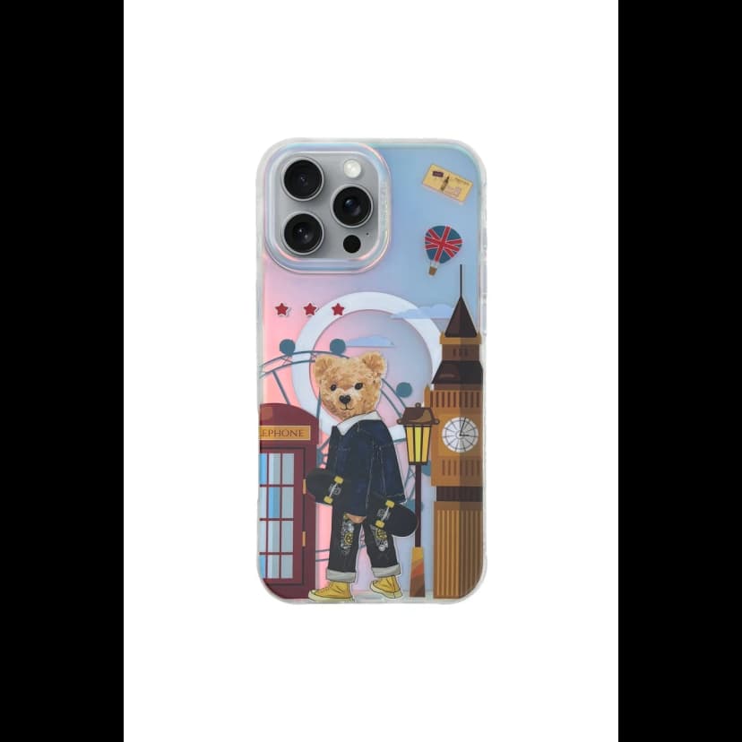 ZuckBear Apple iPhone 16 Pro Max Darnell Frosted Laser Magsafe Kapak - London