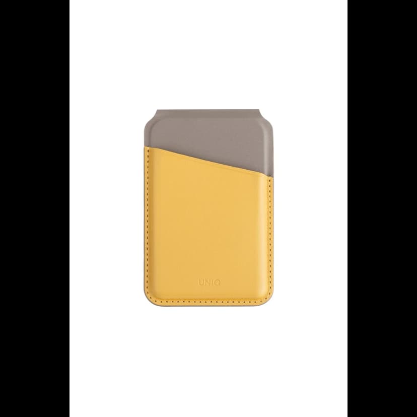 Uniq Lyden DS RFID-Block Manyetik Kartlıklı Stant - Sarı