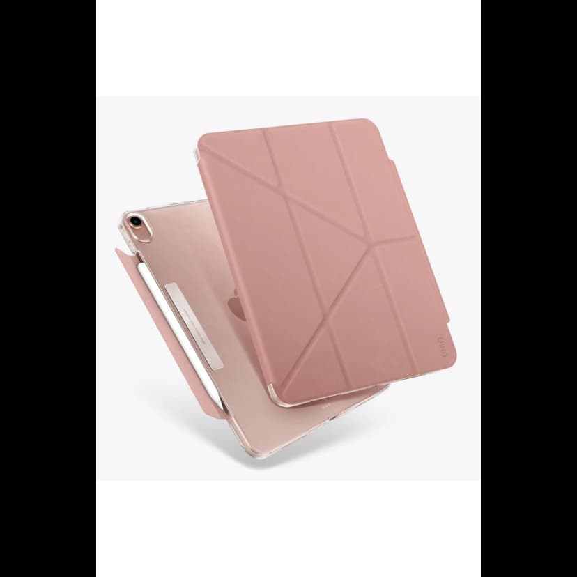 Uniq Apple iPad Air 4 10.9/iPad 2025 10.9 10.Nesil (A16) Camden Katlanabilir Tablet Kapak - Pembe