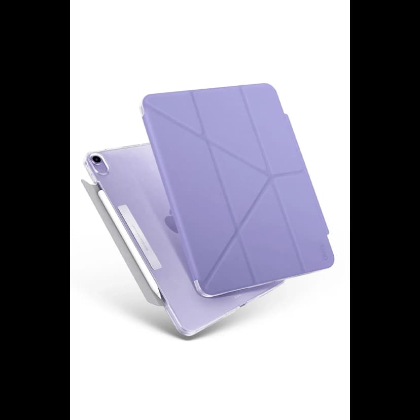 Uniq Apple iPad Air 4 10.9/iPad 2025 10.9 10.Nesil (A16) Camden Katlanabilir Tablet Kapak - Mor