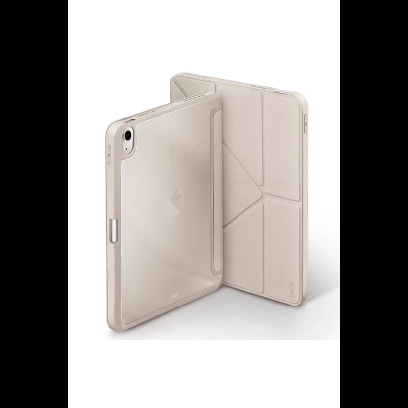 Uniq Apple iPad Air 4 10.9 Moven Standlı Tablet Kapak - Bej